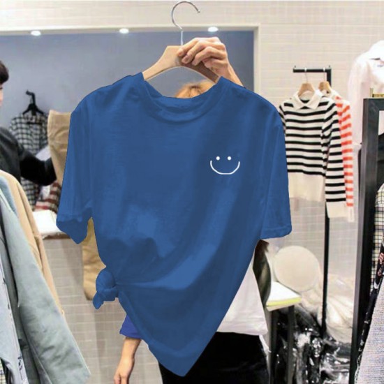cotton unisex t shirt for women korean fashion loose teen oversized plus size tops on sale printed graphic