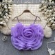 Design Sense of Niche Resort Style Organza Three-dimensional Flower Camisole Women's Summer New Style Chic Versatile Jacket