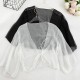 Women Chiffon Short Cardigan Summer Sun Protection Clothing Ladies Lace Tops V Neck Half Sleeve Short Jacket Women Chiffon Short Cardigan Summer Sun Protection Clothing Ladies Lace Tops V Neck Half Sleeve Short Jacket