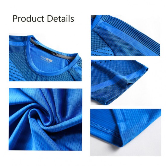 KAMB Short Sleeve T-shirts for Men Quick Dry Breathable Training Sports T Shirt for Men Oversize Men Clothing KAMB Short Sleeve T-shirts for Men Quick Dry Breathable Training Sports T Shirt for Men Oversize Men Clothing